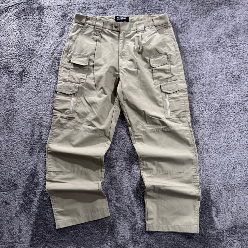 Blackhawk Warrior Wear Mens Tactical Cargo Pants Khaki Ripstop 40x32 Tan Utility
